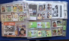 Trade cards, over 300 cards, all Football related from many different issuers, in part sets and