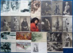 Postcards, Opera, a collection of 150+ cards to include play scenes, portraits, artist drawn. Many
