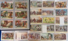 Trade cards, Liebig, 38 sets, including 4 early sets, the lot comprises 13 Dutch, 23 French and 2