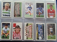 Trade cards, Bassett, 10 sets all Football related, 1987/88, 88/89, 89/90 (red back and purple red
