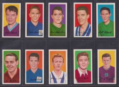 Trade cards, Barratt's, Famous Footballers, A9 (set, 50 cards) (vg/ex) Qty: 1