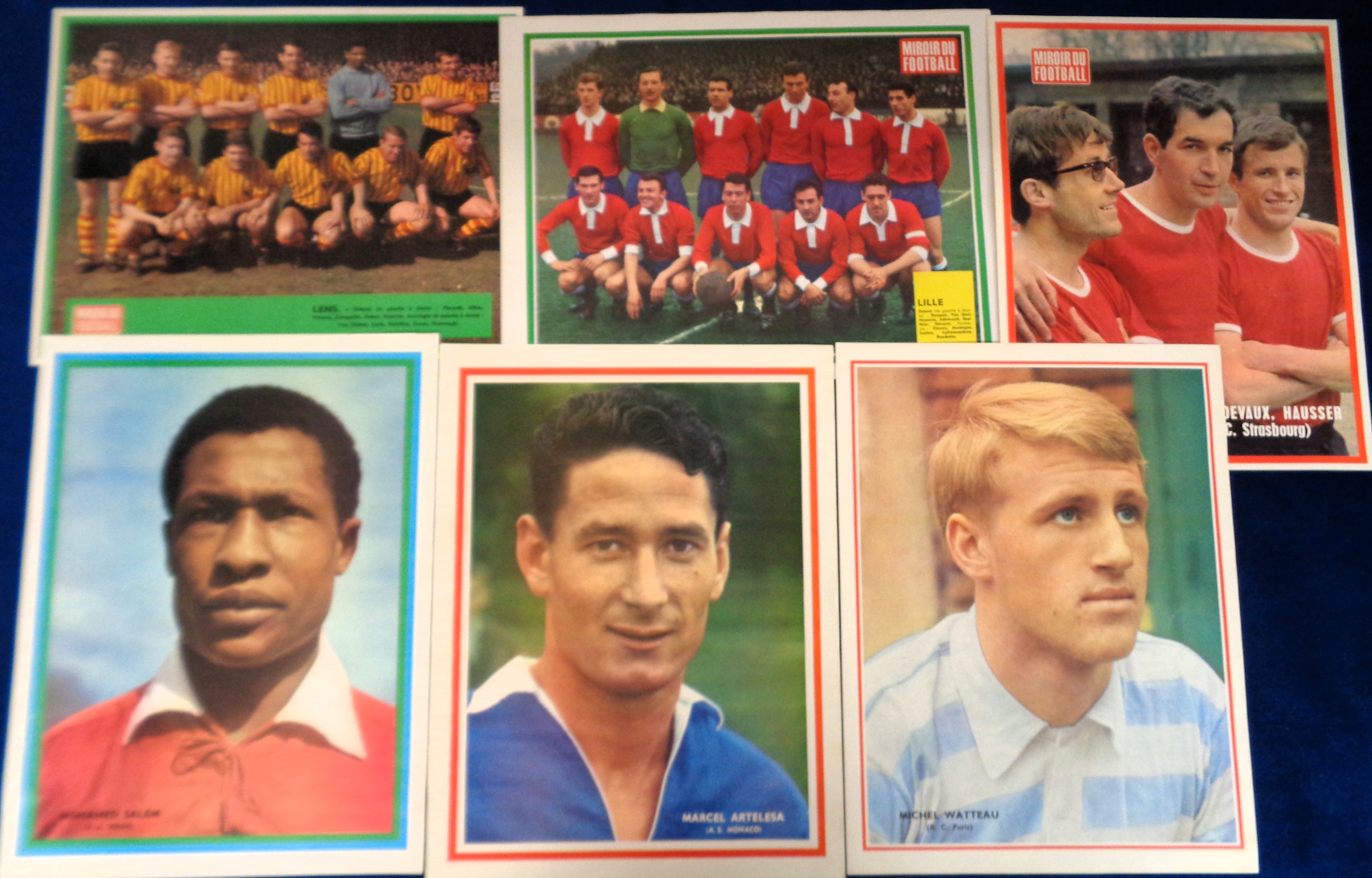 Trade supplements, France, 'Mirior Du Football' 25 large, colour, art plates featuring football - Image 4 of 4