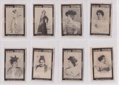Trade cards, Spain, Champagne Codorniu, Actresses, Celebrities etc, 'M' size, 124 cards from various