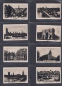 Cigarette cards, Malta, Scerri, Famous London Buildings (set, 50 cards) (some with slight faults but
