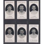 Cigarette cards, Taddy, Prominent Footballers (No Footnote), Wolverhampton Wanderers, six cards,