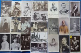Postcards, U.K. and Foreign Royalty, approx. 170 cards from Queen Victoria to Queen Elizabeth II.