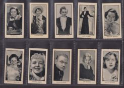 Cigarette cards, Argentina, Falcon Calvo, Cinema Stars Series, 48 cards inc. Laurel & Hardy, The