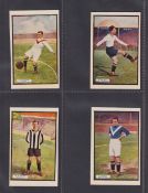Trade cards, DC Thomson Adventure Coloured Photos of Star Footballers (set 12 cards) including H