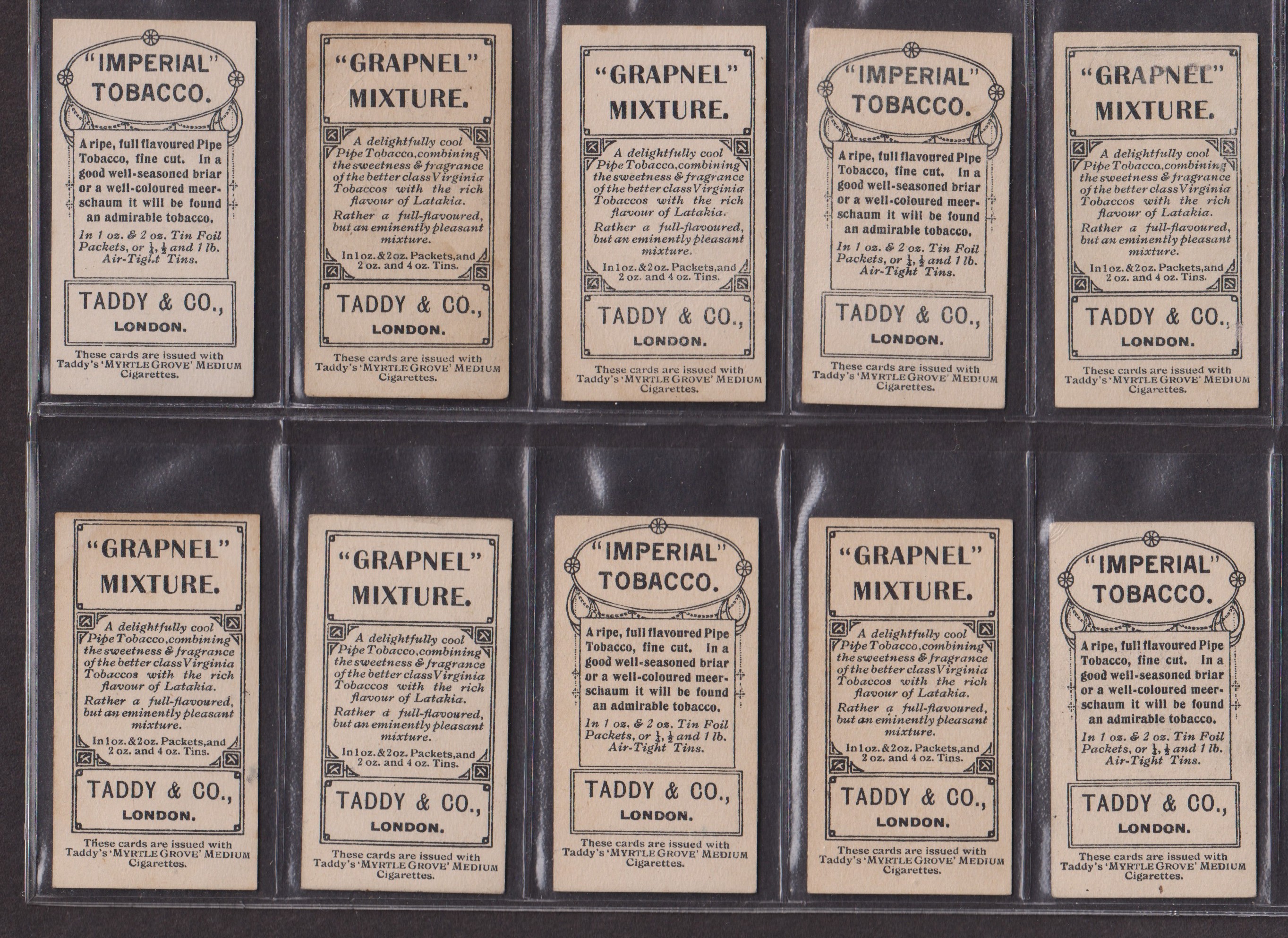 Cigarette cards, Taddy, Prominent Footballers (With Footnote), Watford, (14/15 missing Betts) ( - Image 2 of 4