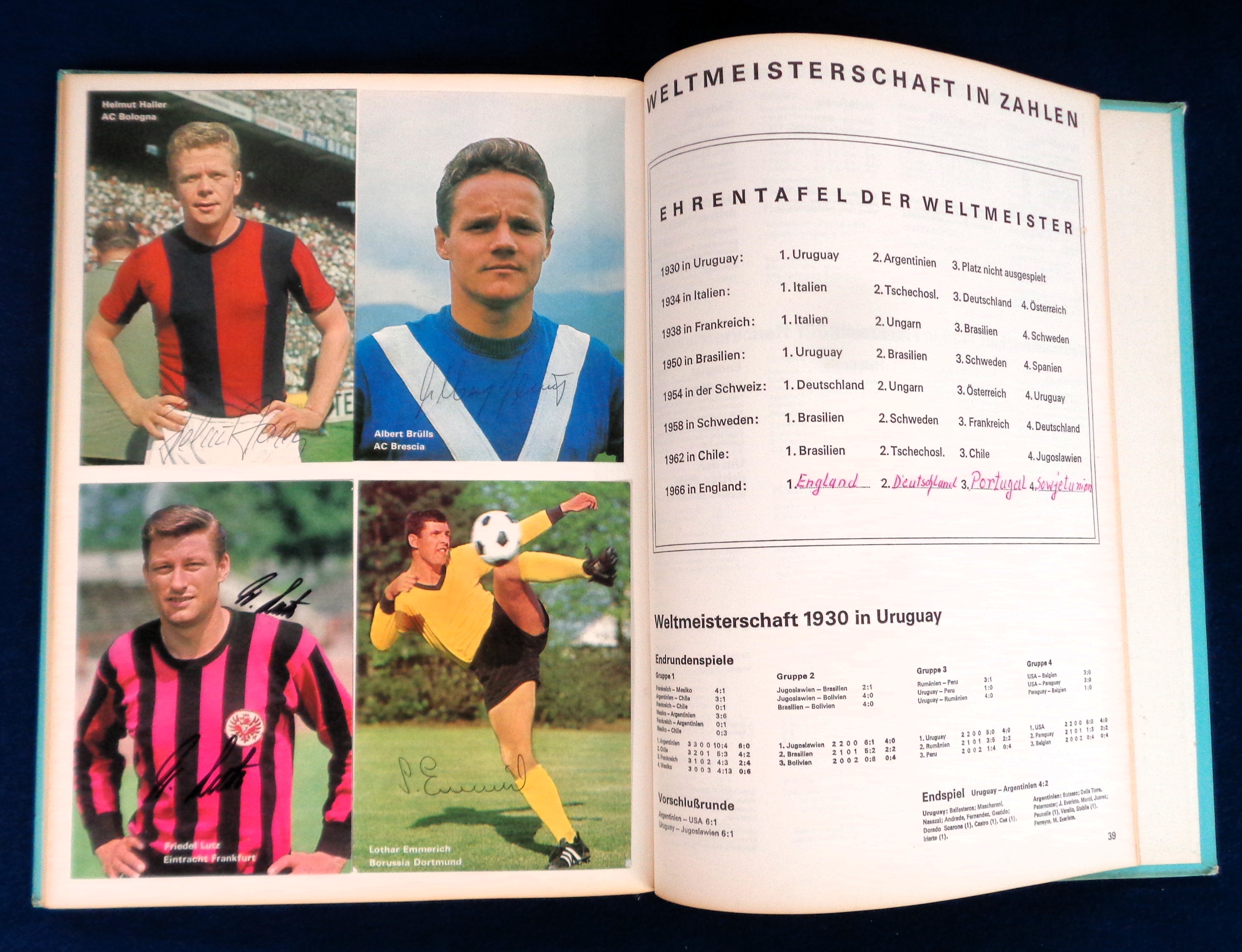 Trade cards, Germany, Aral Fussball-Album Weltmeisterschaft 1966, (World Cup 1966), a complete set - Image 11 of 11
