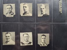 Trade cards, modern album containing large selection of mainly sport related newspaper or magazine