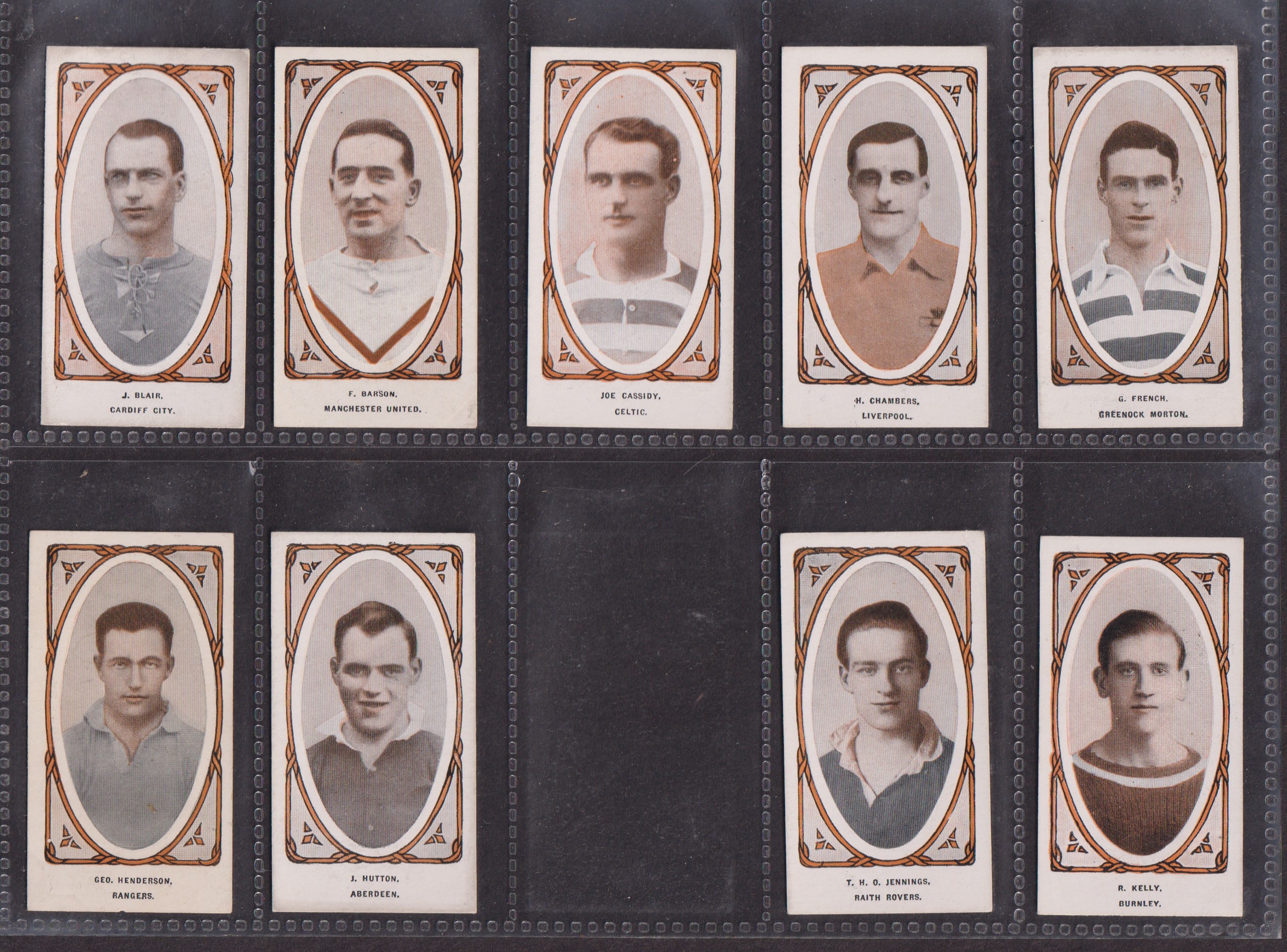 Trade cards, Filshill, Footballers, (19/25) missing McMillan, Buchan, Grimsdell, White, Jack, & - Image 3 of 4