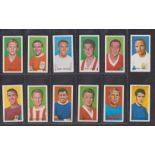 Trade cards, Sugosa, Famous Footballers (set, 12 cards) (vg) Qty: 1