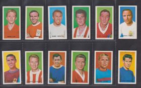 Trade cards, Sugosa, Famous Footballers (set, 12 cards) (vg) Qty: 1