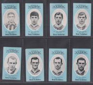 Cigarette cards, Cope's, Noted Footballers (Clips, 500 subjects), Hull City, 8 cards, nos 355,