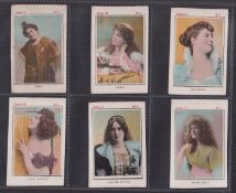 Trade cards, Spain, Anon, Actresses, 'L' size (set of 72 cards) (1 with writing to back o/w gd) Qty: