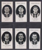 Cigarette cards, Taddy, Prominent Footballers (No Footnote), Hull City, six cards, G. Browell, D.