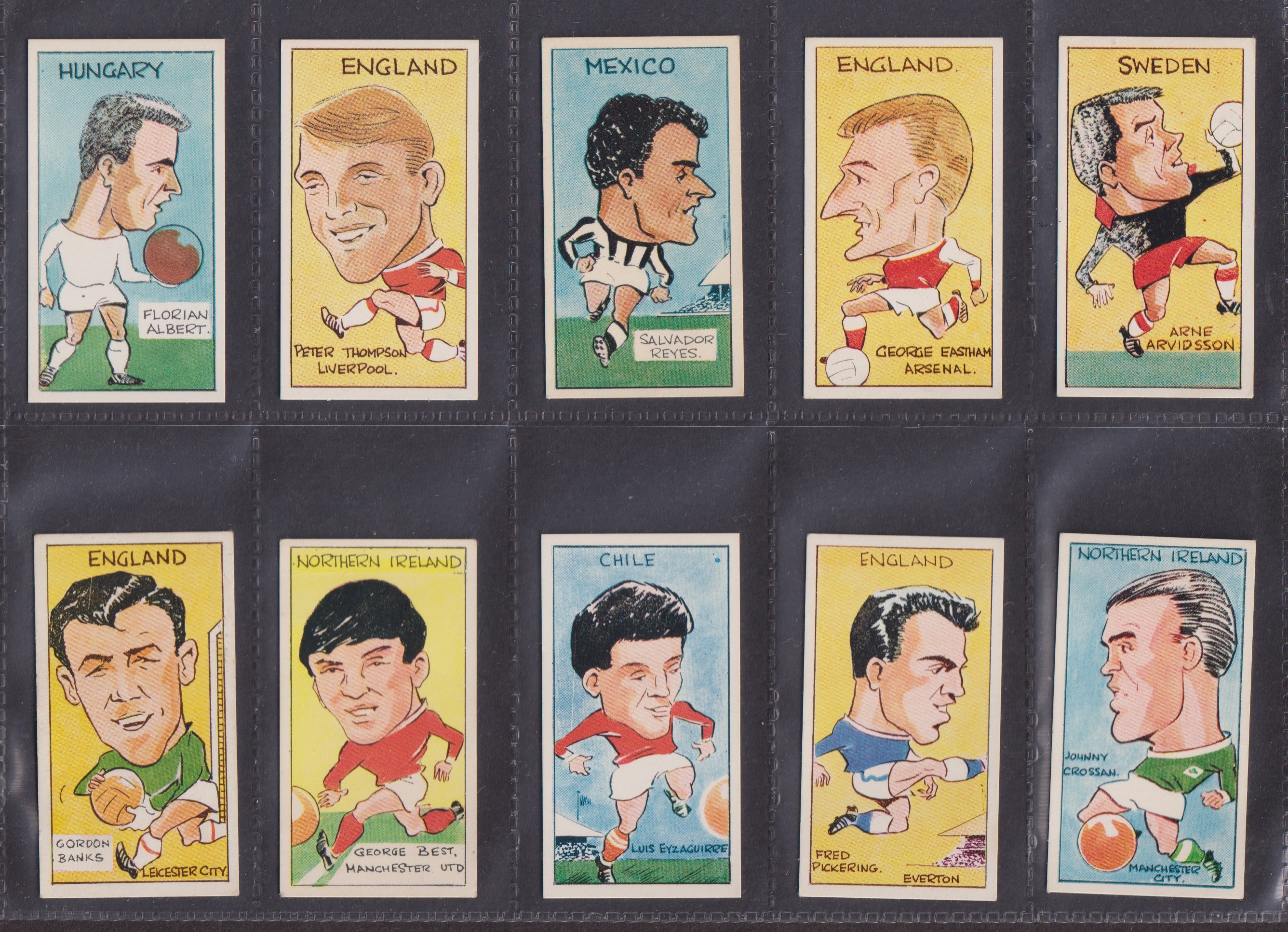 Trade cards, Reddish Maid, International Footballers of Today (set, 25 cards) (gd/vg) Qty: 1 - Image 3 of 6