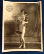 Cigarette cards, Cuba, Trinidad y Hno, Actresses, cabinet size, approx. 250mm x 200mm, b/w