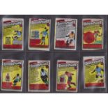 Trade cards, Anglo American Chewing Gum, Famous Soccer Clubs (Wax Wrappers) 82 wrappers (some with