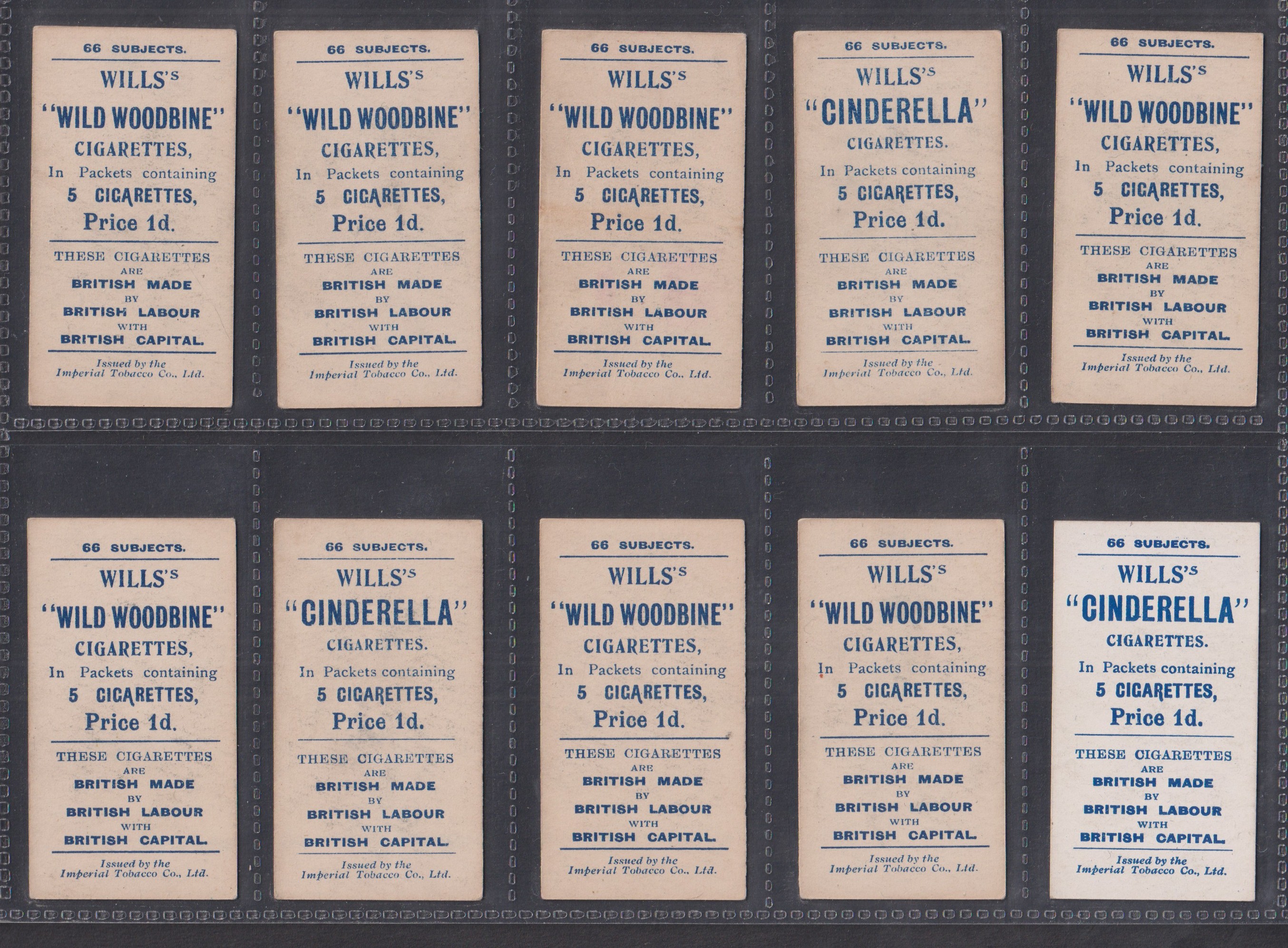 Cigarette cards, Wills, Football Series (50/66) INCLUDES, G.O. Smith, Bloomer, Athersmith, Foulkes - Image 8 of 12