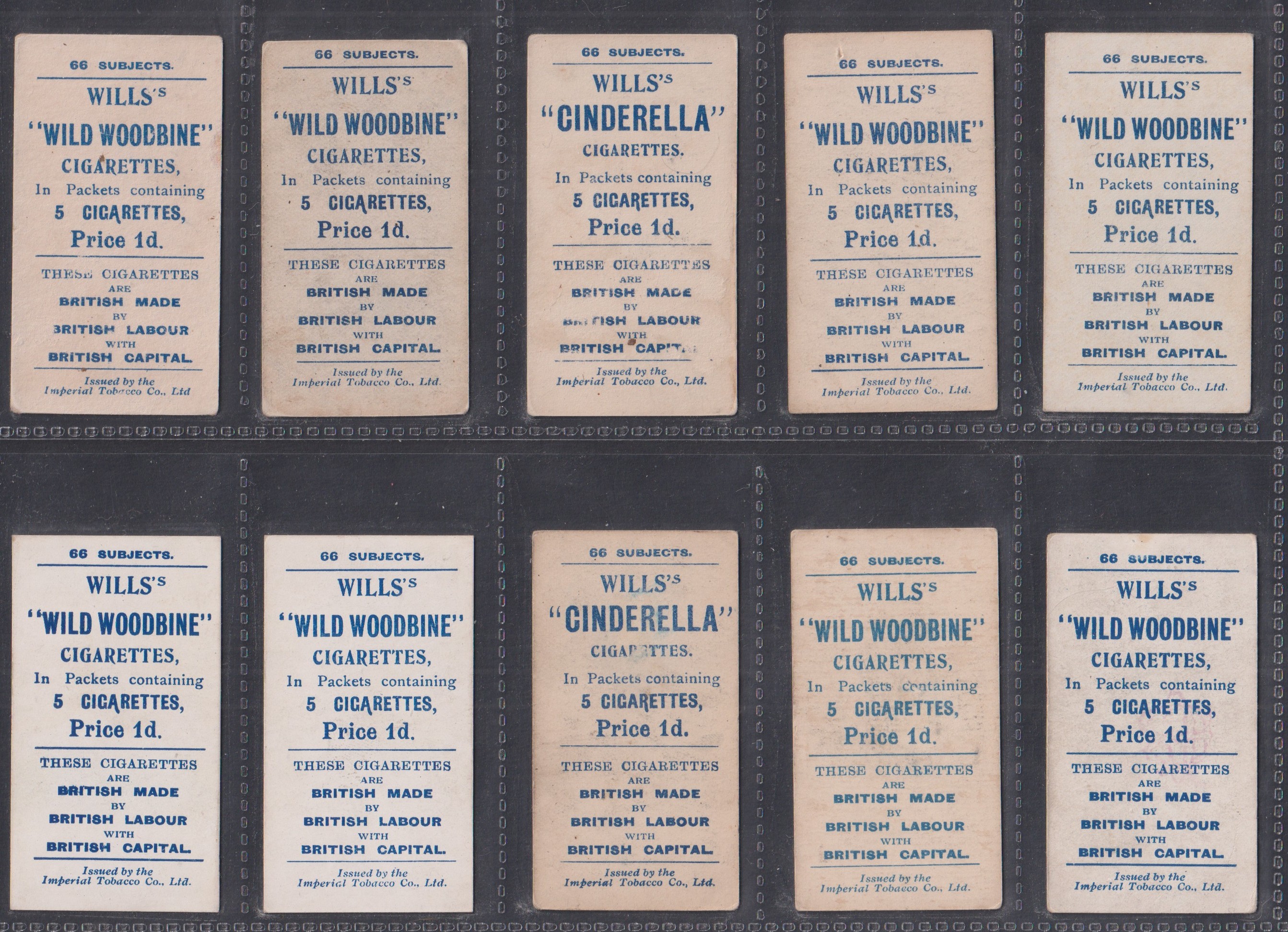 Cigarette cards, Wills, Football Series (50/66) INCLUDES, G.O. Smith, Bloomer, Athersmith, Foulkes - Image 12 of 12