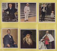 Cigarette cards, Germany, Eckstein Die Grosse de Weltgeschichte 225/226 (missing number 136) (
