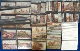 Postcards, Artist Drawn cards, 400+ Tuck cards to include Charles Flower (189), Arthur Payne (85),