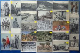 Postcards, Africa, approx. 80 cards to include Gold Coast, Freetown, Durban, Bulawayo, Cape Town,