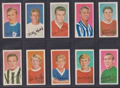 Trade cards, Barratt's, Famous Footballers, A13 (set, 50 cards) (vg) Qty: 1