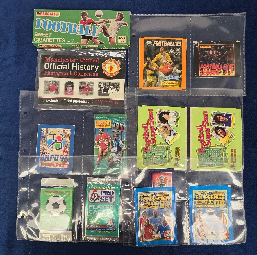Trade sticker packets, Football, a collection of 100+ unopened sticker packets from various football - Image 3 of 5