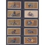 Cigarette cards, Pattreiouex, Dirt Track Riders (Coloured) (set, 50 cards) (mostly vg) Qty: 1