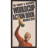 Trade cards, Cross & Blackwell, World Cup Action Book, Mexico, 1970 complete with uncut set of 16