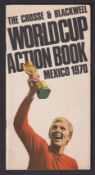 Trade cards, Cross & Blackwell, World Cup Action Book, Mexico, 1970 complete with uncut set of 16
