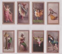 Cigarette cards, Japan, Murai, Beauties, Thick Borders (Red Cigarettes Factory Backs), CRB118,