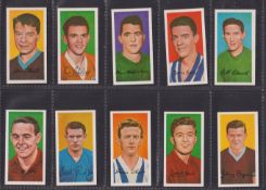 Trade cards, Barratt's, Famous Footballers, A10 (set, 50 cards) (gd) Qty: 1