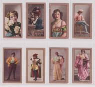 Cigarette cards, Japan, Murai, Beauties, Thick Borders (Red Cigarettes Factory Backs), CRB118,