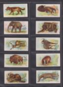 Cigarette cards, Japan, Murai, Wild Animals of the World (40/50) (some with slight faults but mostly