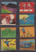 Trade cards, Football selection, 4 part sets; Lipton Tea International Footballers (English & Arabic