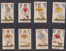 Trade cards, 1 set & 1 near set; Chix Famous Footballers 3rd series (set 48 cards), Kiddy's