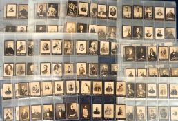 Cigarette cards, Malta, Cousis, Celebrities (Unnumbered), 750+ cards inc. Royalty, Politicians,
