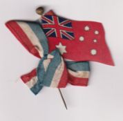 Tobacco issue, Australia, Sniders & Abrahams, Flags, type, Australian Red Flag on celluloid, no