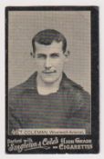 Cigarette card, Singleton & Cole, Footballers, type card, no 46 T. Coleman, Woolwich Arsenal (