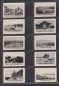 Cigarette cards, Malta, Scerri, two sets, World Famous Buildings (100 cards, some slight toning/