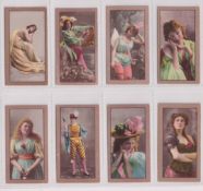 Cigarette cards, Japan, Murai, Beauties, Thick Borders (Red Cigarettes Factory Backs), CRB118,