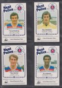 Trade cards, Kent Constabulary, England World Cup Squad 1982, 'X' size (set, 24 cards) (vg)