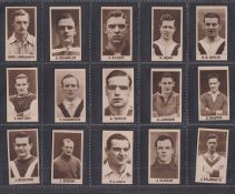Trade cards, Roche & Co, Famous Footballers, 'K' size inc. H. Gallacher (46/50, missing nos 21 R.