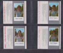 Trade cards / stickers, Trebor, England Squad Football Stickers, set of 26 stickers on uncut