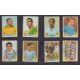 Trade cards, Panini, Mexico 70, 8 Special World Cup History Cards, Uruguay Team (1930), Santos ( - Image 1 of 2