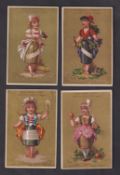 Trade cards, Liebig, Girls as Bottles, ref. S32 (set, 8 cards) (some slight marks but gen. gd)
